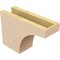 Ekena Millwork 4in. W x 8in. H x 12in. L Huntington Woodgrain TimberThane Rafter Tail, Primed Tan RFTUR04X08X12HUNRCPR - alternate 2